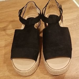 NWOB Dr. Scholls black espadrilles